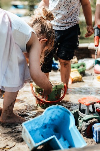 matschen im sand auch das ist homeschooling